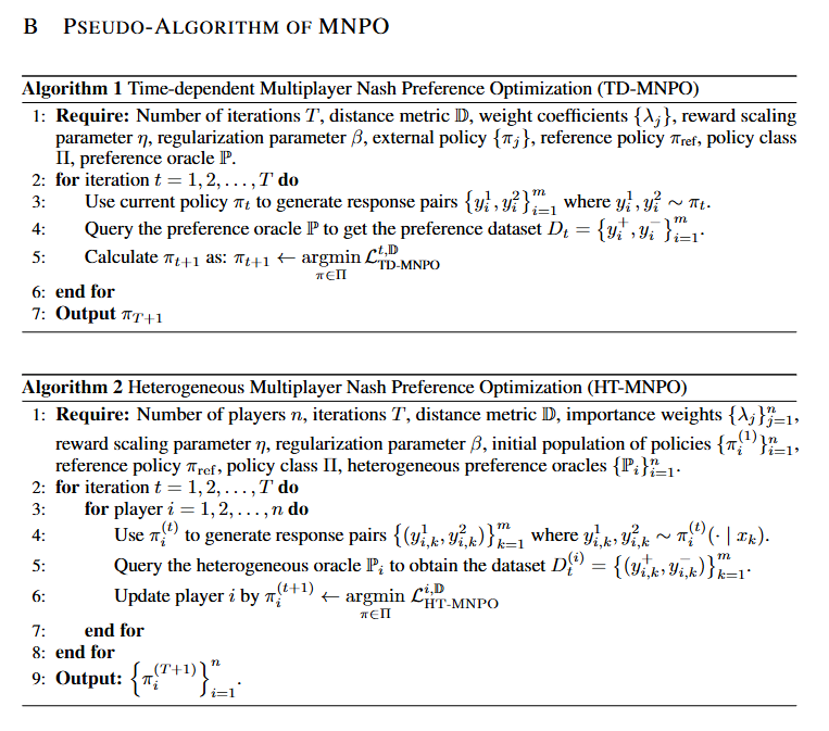 Multiplayer Nash Preference Optimization